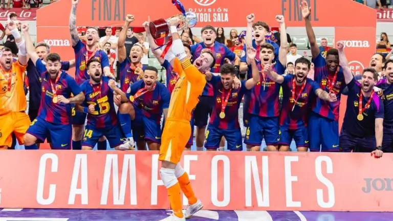 Resumen de ElPozo - Barça: resultado y ganador de la final de los playoffs de fútbol sala