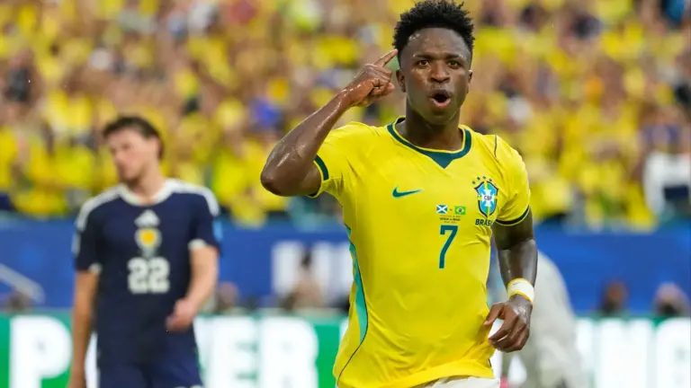 Escocia 0- Brasil 3: resumen, resultado y goles del partido