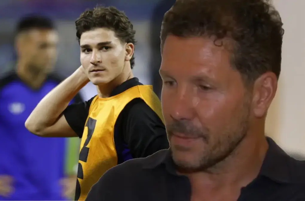 Simeone cuenta con Julián: “Es el futbolista sobre el que generar el juego del Atlético”