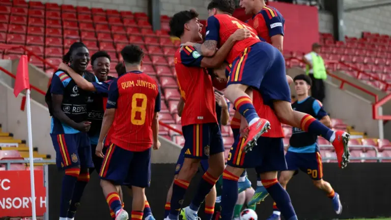 España - Alemania en directo: final del Europeo Sub-19 hoy, en vivo - Diario AS