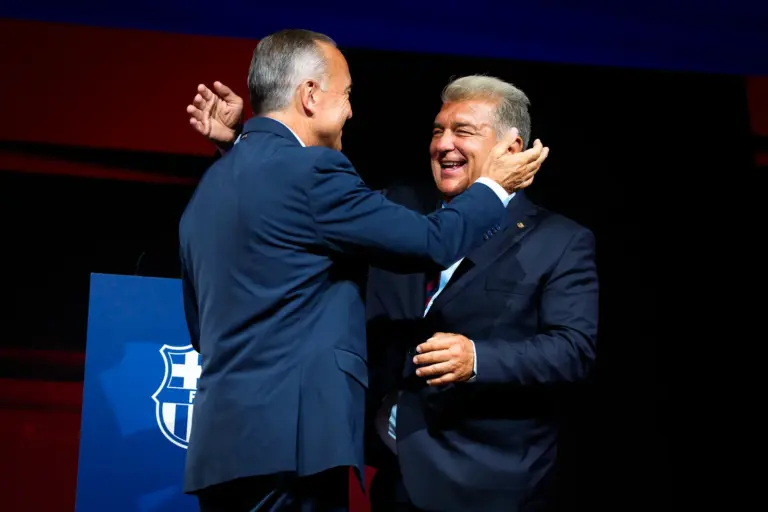 Laporta dispara al Real Madrid - MARCA