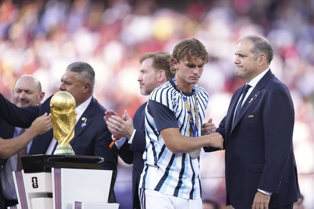 El mensaje de Nico Paz, que renunció a España para jugar con Argentina, tras la victoria de la Selección en el Mundial