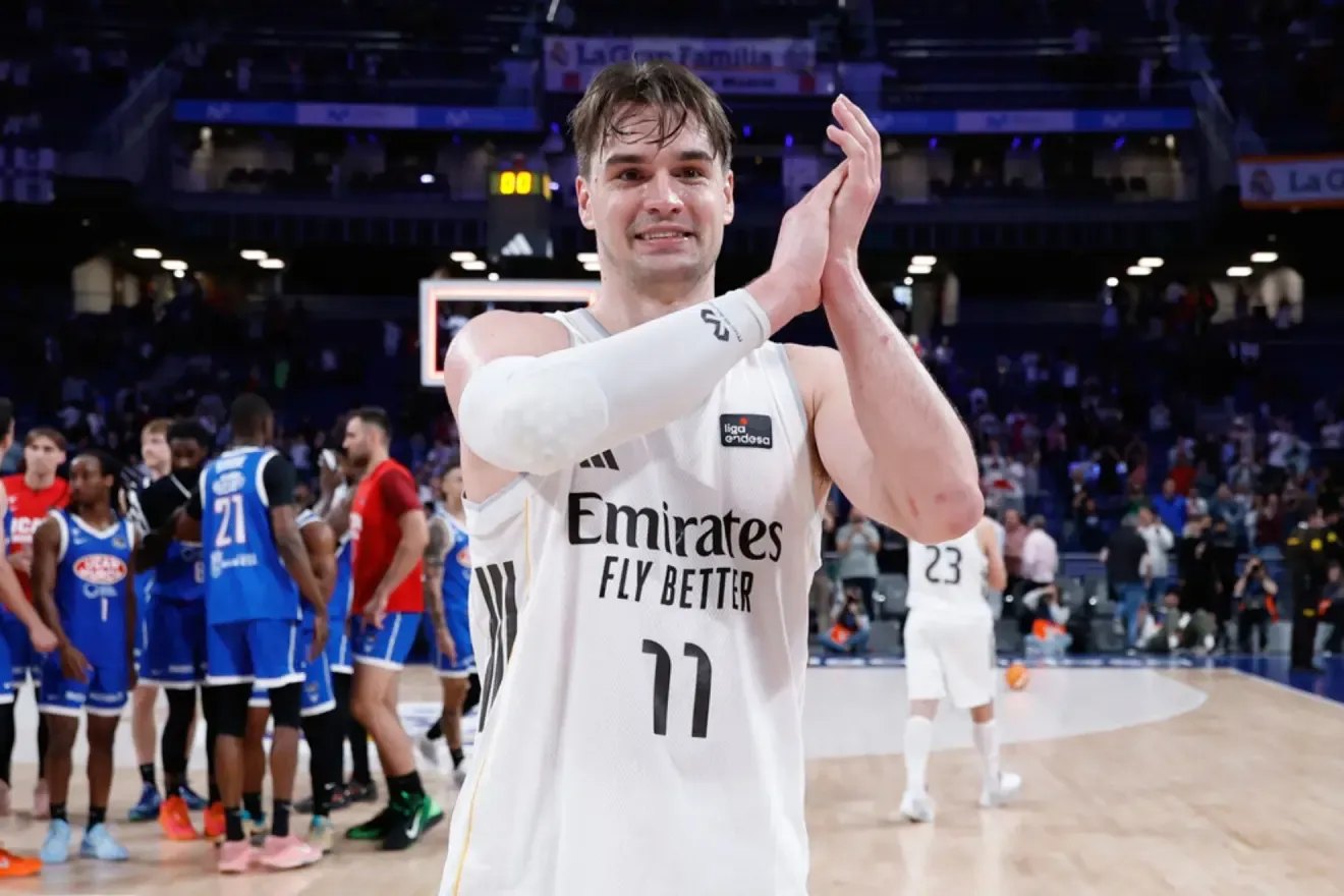 Mario Hezonja en un partido de la Liga Endesa.
