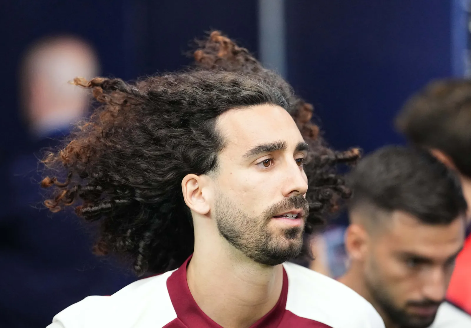 Marc Cucurella, durante el Francia - España