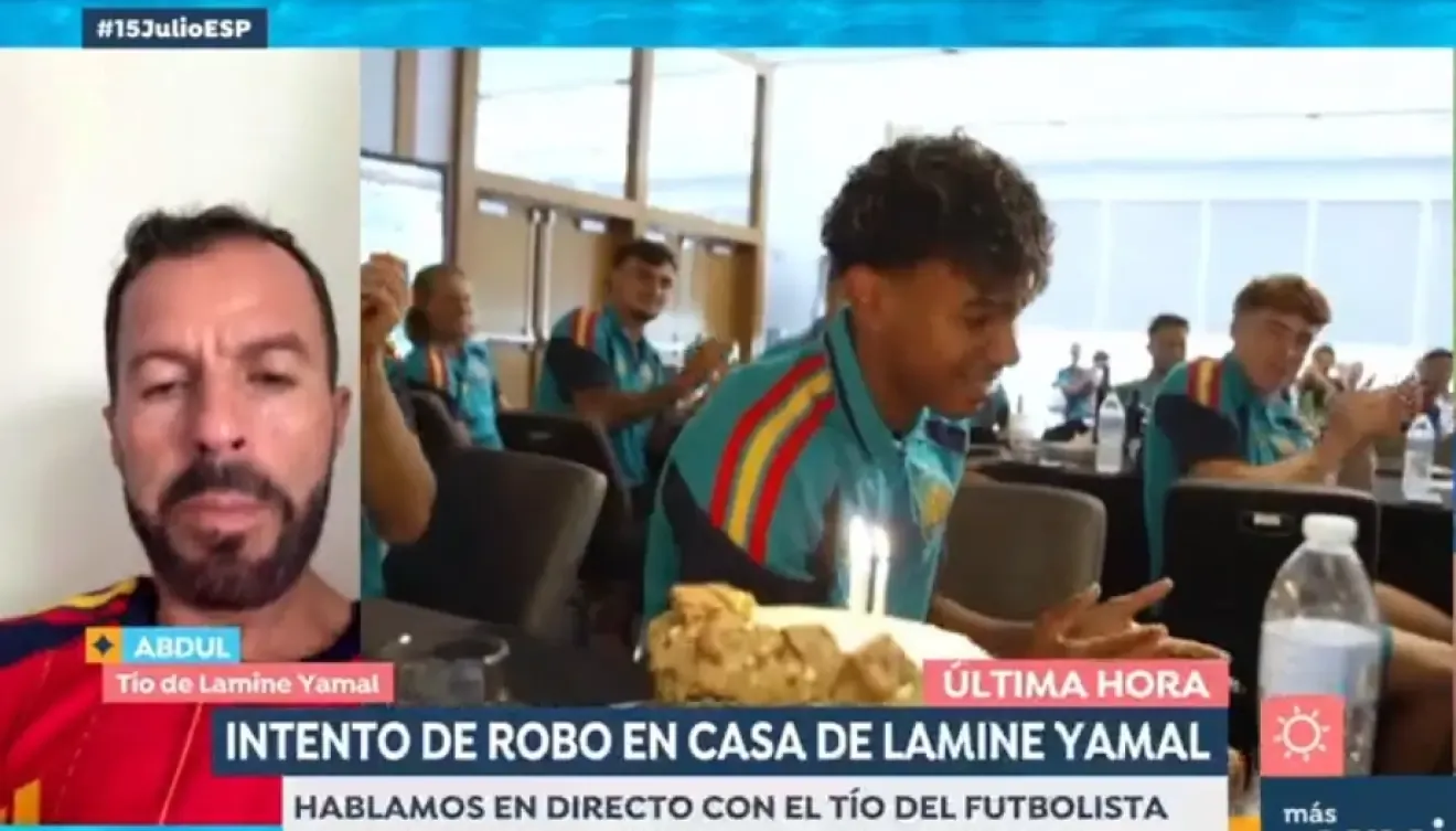 Abdul, tío de Lamine Yamal, en 'Espejo Público'.